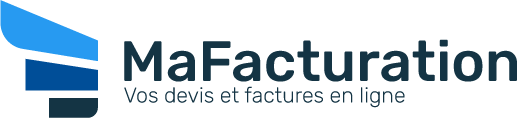 Logo de MaFacturation, outil en ligne de facturation et devis en ligne